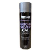 Bright Silver Gal Paint 400GM | Heat Resistant Up to 300°C | Industrial Strength Formula | Durable Finish by CW Brands