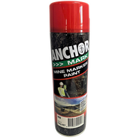 Anchor Mine Marker Red 400GM | Non-Flammable | 360° Spray | Quick Drying by CW Brands