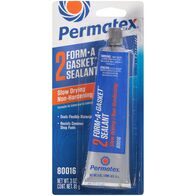 Form-A-Gasket #2 Sealant | -54°C to 204°C | Non-Hardening & Oil Resistant | 85g by CW Brands