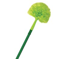 Domed Cobweb Broom | 1.5m Telescopic Handle | Effective Cobweb Removal | Compact Design by CW Brands