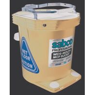 Wide Mouth Mop Bucket 16L | Durable Metal Wringer | Easy Mobility | Blue by CW Brands