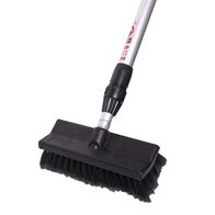 Telescopic Truck and Caravan Brush | 2.3m Reach | Super Soft Bristles & Soap Dispenser | CW Brands