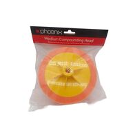 Compounding Head 150mm | Medium Firmness | Moderate Cutting & Polishing | Orange by CW Brands
