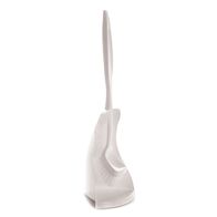 Toilet Brush Set with Mildew Resistant Bristles & Holder | Durable Plastic by CW Brands