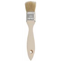 White Bristle Brush 25mm | Wooden Handle | Economical & Versatile by CW Brands