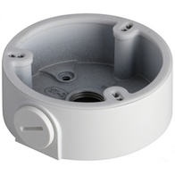 Waterproof Junction Box for Small Bullet Cameras | Durable Aluminum | Round Base Design | IP Rated by Dahua Technology