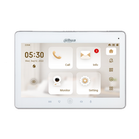 10" Touch Screen Indoor Monitor | Ethernet & Wi-Fi Connectivity | Video Intercom System by Dahua Technology