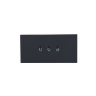 IP Apartment Intercom LED Display Module | 3 LED Screen | Black Finish | Compatible with Dahua Systems by Dahua Technology