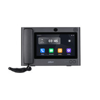 Video Door Phone Master Station 10" Monitor | 1024x600 Resolution | Speaker Phone & Handset Support | Desk Mount by Dahua Technology