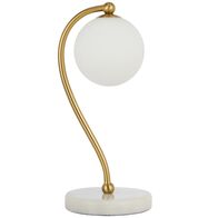FELTON TABLE LAMP WHITE MARBLE