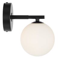 FELTON 1 LIGHT WALL LIGHT BLACK