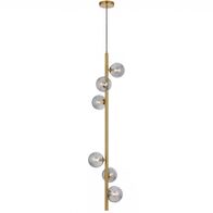 ELSON 6 LIGHT PENDANT ANTIQUE GOLD