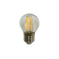 E27 G45 4w LED FANCY ROUND GLOBE CLEAR DIM