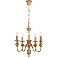 SIEDEL 5 LIGHT PENDANT