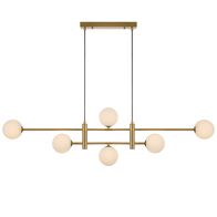 TYSON 6 LIGHT PENDANT ANTIQUE GOLD