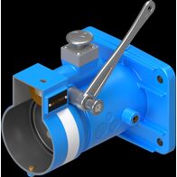 PL QR 1100V 425A 6 Pin Receptacle (180) 185-C