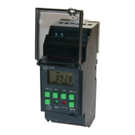 Crono Digital Daily/Weekly Time Clock, 110-240 VAC, 1 C/O