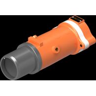 PL 660V 425A 4P Plug Orange wW FLP Removable Body