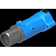 PL 1100V 300A 4P Plug Blue FLP Removable Body