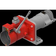 PL QR 3300V 300A 6P Gland Bracket (270) 120-C 70-75-G (245.3)