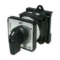 Cam Switch DIN Mount 3 Position Changeover (AUTO, OFF, MANUAL) Maintained
