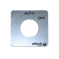 2 Position Label to suit Cam Switch (AUTO/OFF)