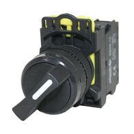 Selector Switch 1 x N/O + 1 x N/C, 2 Position – Maintained (Changeover)