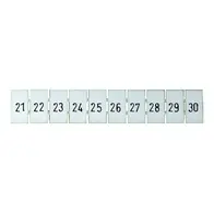 Terminal Marker Strip 21-30 To Suit 2.5mm