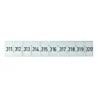 Terminal Marker Strip 311-320 To Suit 2.5mm