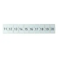 Terminal Marker Strip 11-20 To Suit 4.0mm