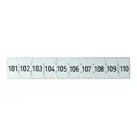 Terminal Marker Strip 101-110 To Suit 4.0mm
