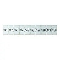Terminal Marker Strip 141-150 To Suit 4.0mm