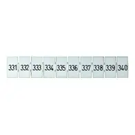 Terminal Marker Strip 331-340 To Suit 4.0mm