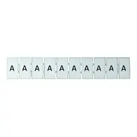 Terminal Marker Strip Letter A To Suit 4.0mm