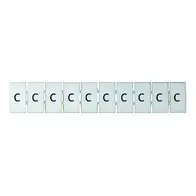 Terminal Marker Strip Letter C To Suit 4.0mm