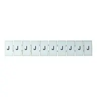Terminal Marker Strip Letter J To Suit 4.0mm
