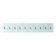 Terminal Marker Strip Letter L To Suit 4.0mm