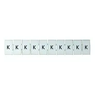 Terminal Marker Strip Letter K To Suit 4.0mm