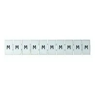 Terminal Marker Strip Letter M To Suit 4.0mm