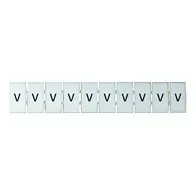 Terminal Marker Strip Letter V To Suit 4.0mm