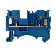 DS Series Spring Clamp Terminal – Top Entry – 2 Way 2.5mm – Blue