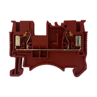 DS Series Spring Clamp Terminal – Top Entry – 2 Way 2.5mm  – Red