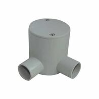 Deep Junction Box 2 way Angle 20mm
