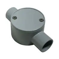 Shallow Junction Box 2 way 25mm
