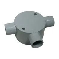 Shallow Junction Box 3 way 20mm