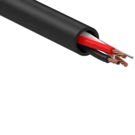JC Data Cable – 3 Core Unscreened – Black