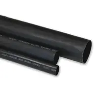 Adhesive Lined Heavy Wall Heatshrink 105mm Black 4ft Length