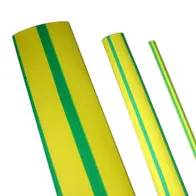 Thin Walled Heatshrink 4ft Length 50mm Earth