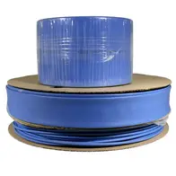 Thin Walled Heatshrink Roll 16mm Blue