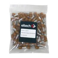Single Cord End Ferrule 10mm x 12mm Brown